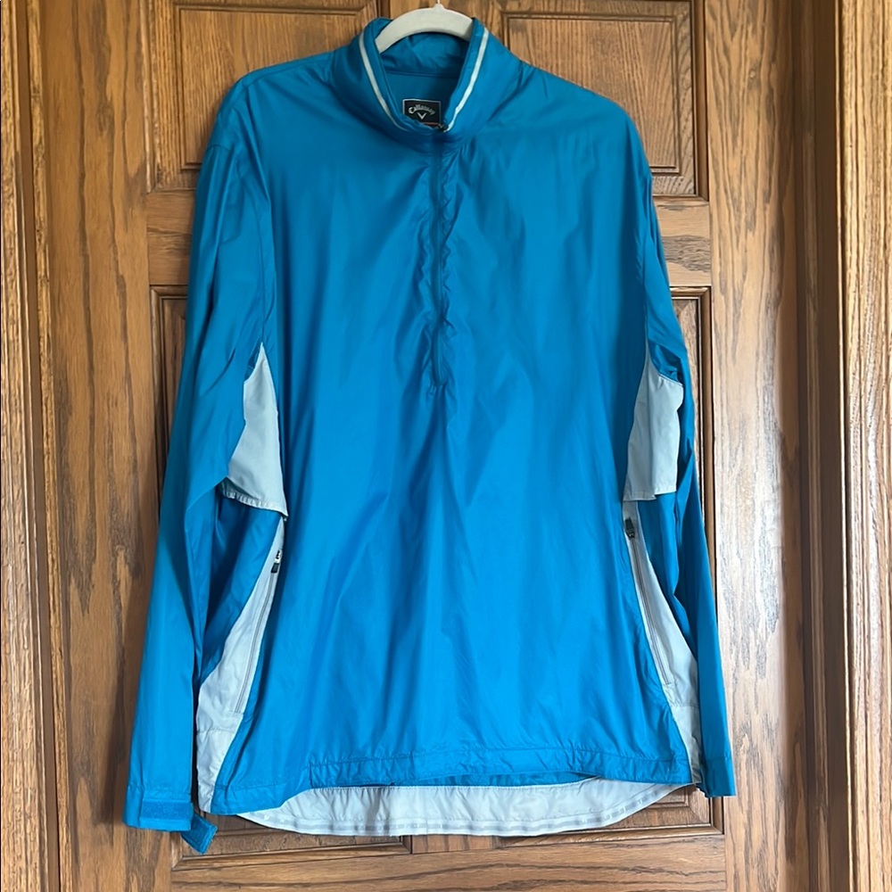 Callaway Men’s extra large Blue Windbreaker Jacket